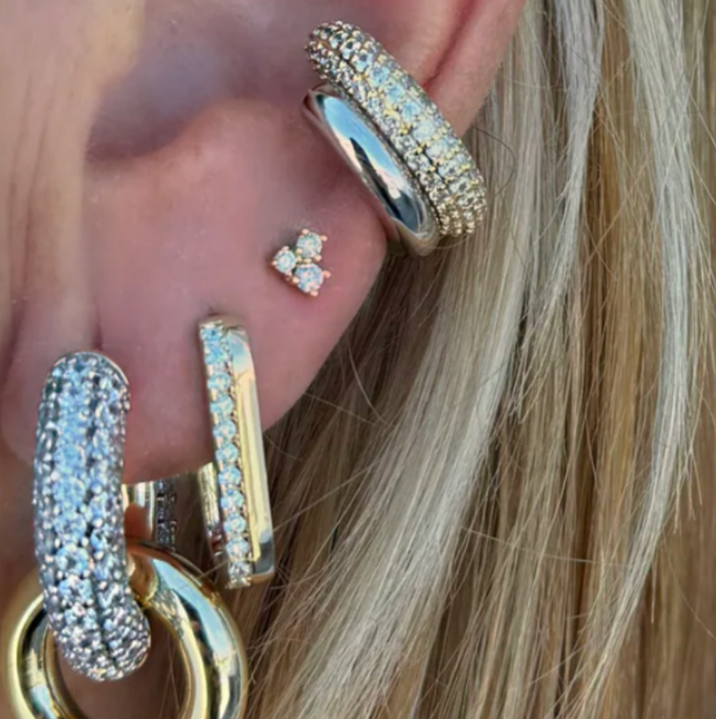 Diamond hoop