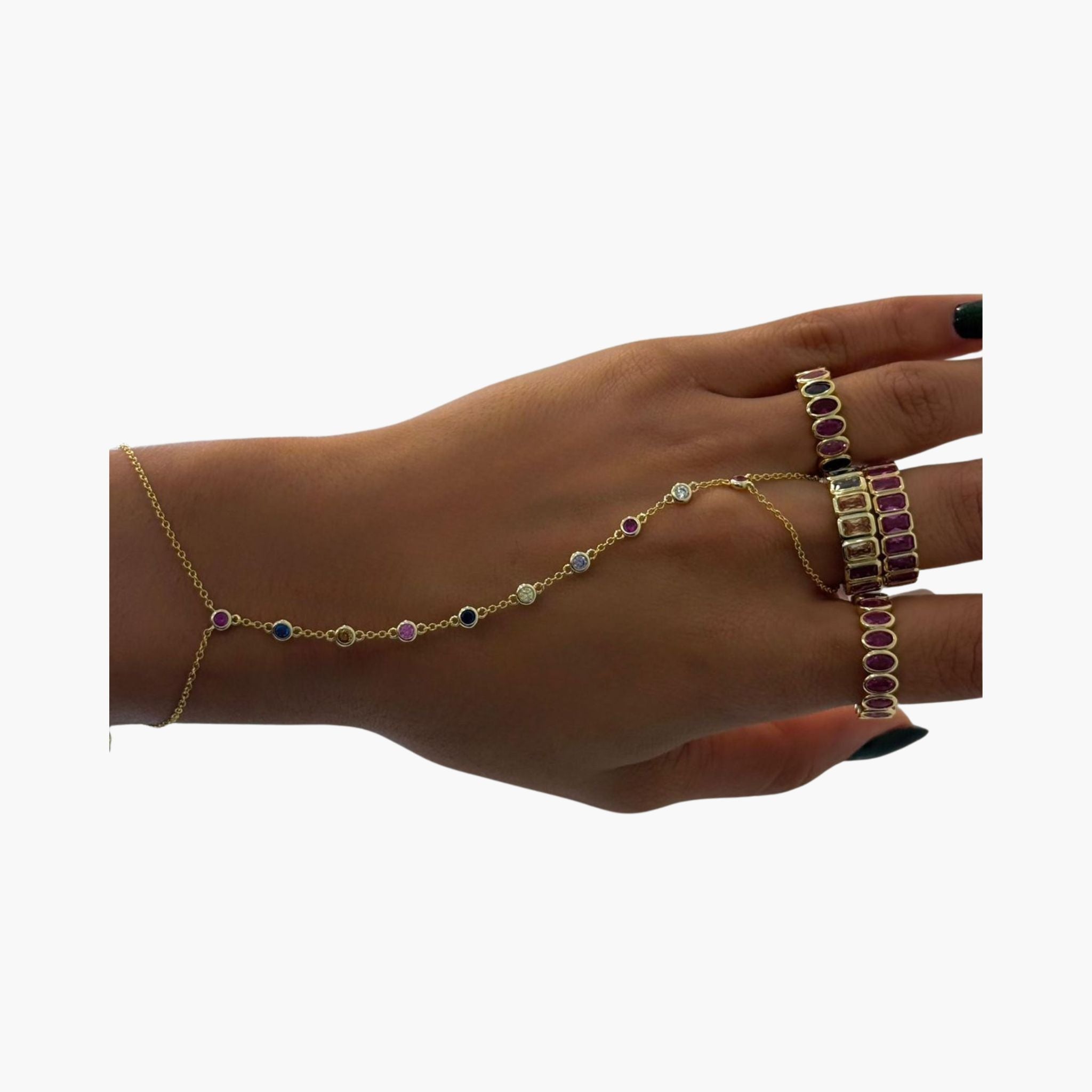 Rainbow handchain