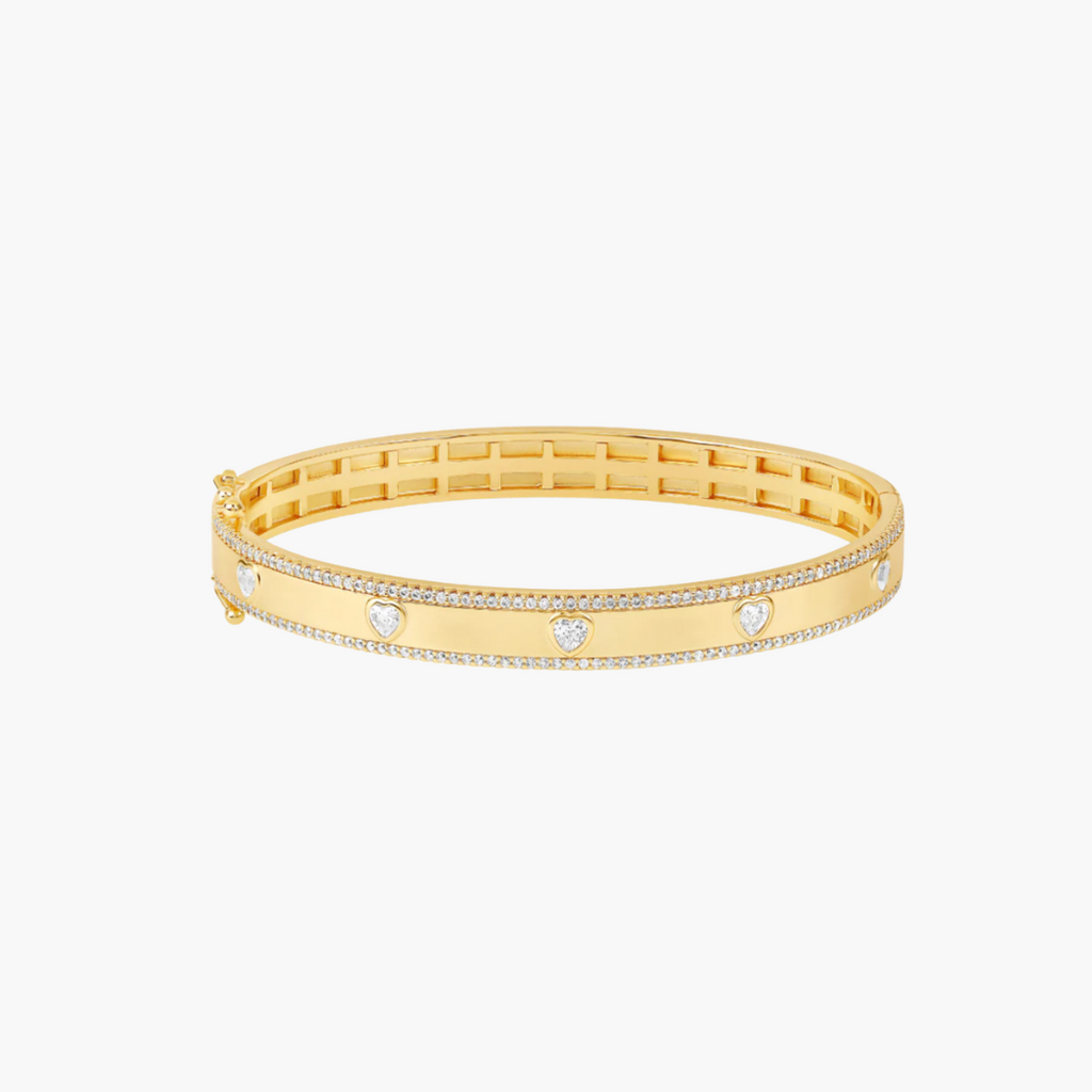 Hearts bangle